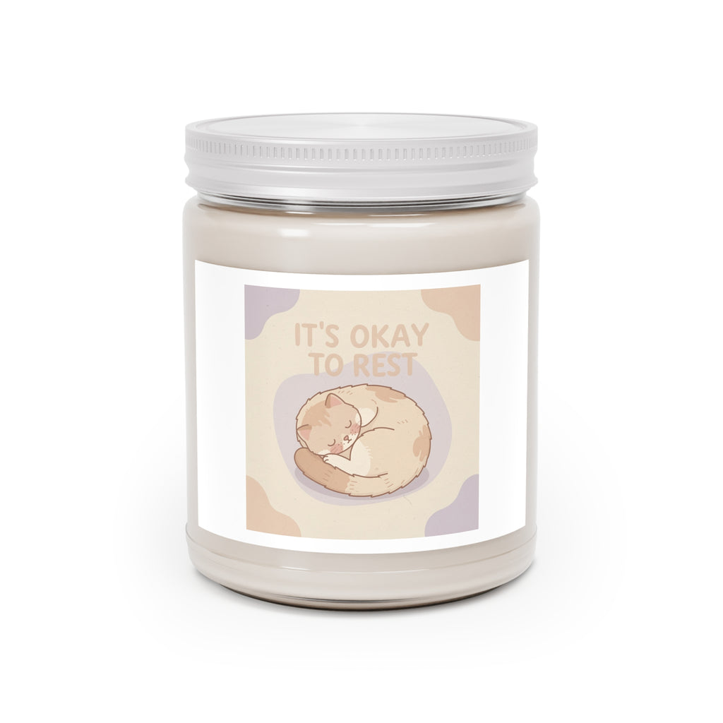 ITS OKAY TO REST Cat Scented Candle