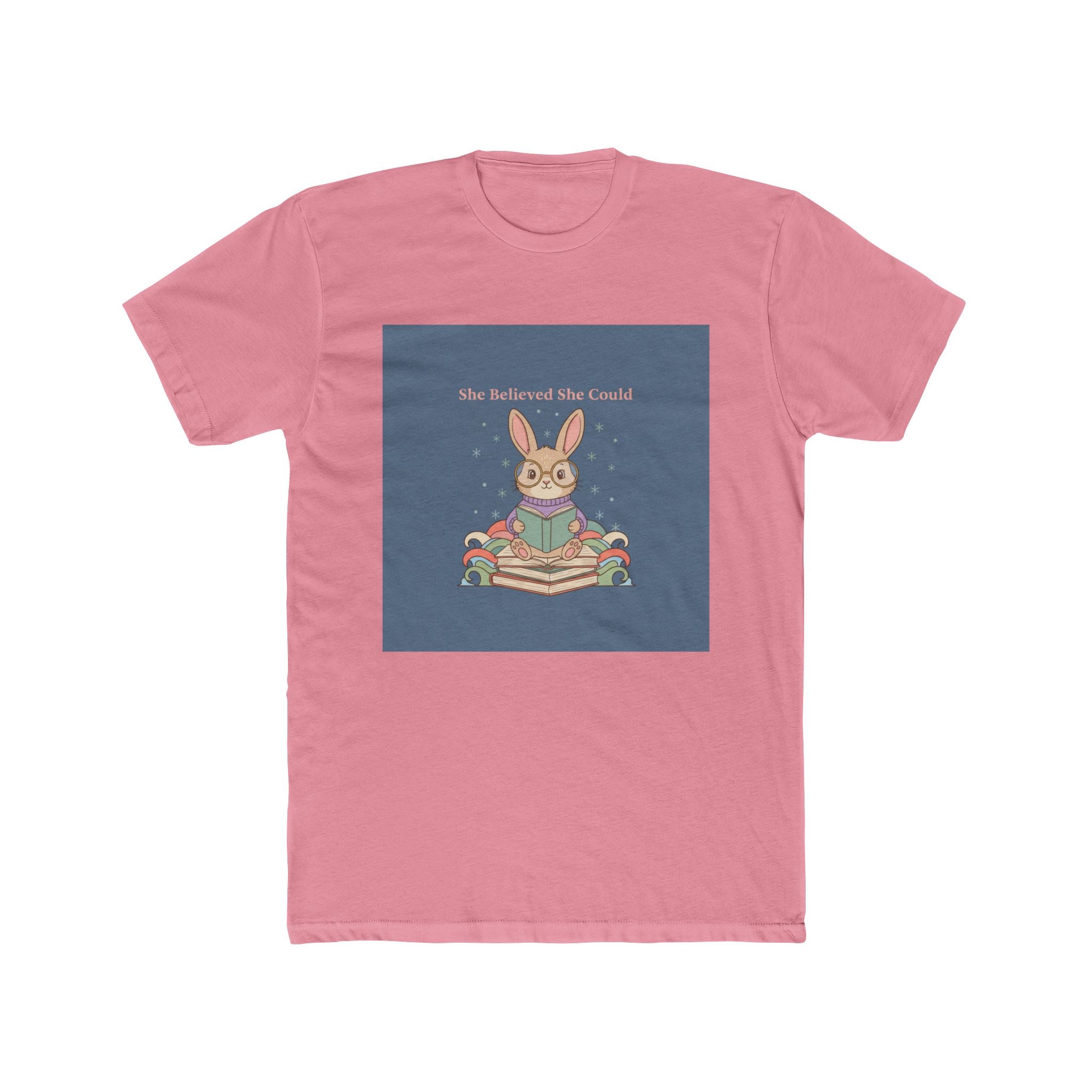 Bunny Unisex Tee – She Believed She Could
