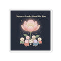 Tiny Chibi Creatures Die-Cut Magnet – Success Looks Good on You