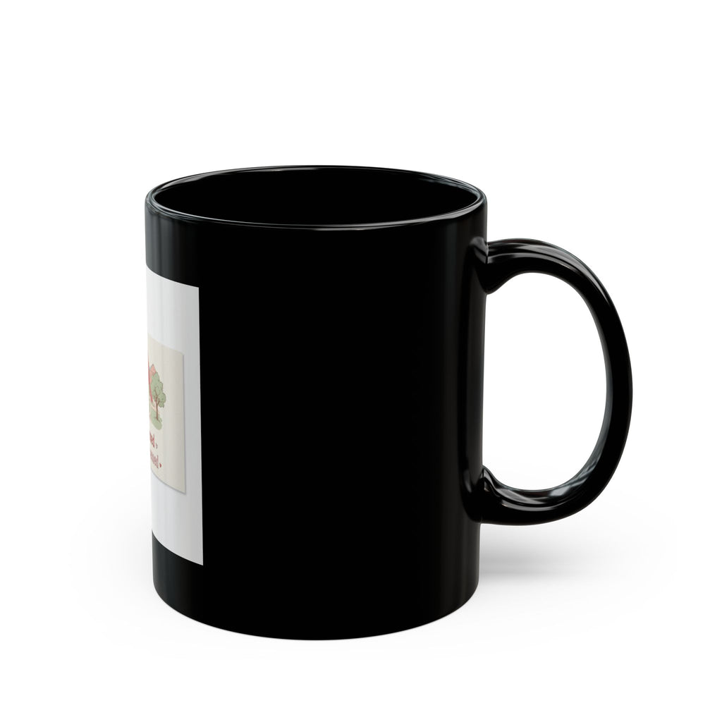 Stressed Blessed And Coffee Obsessed Cardinal Black Mug 11oz