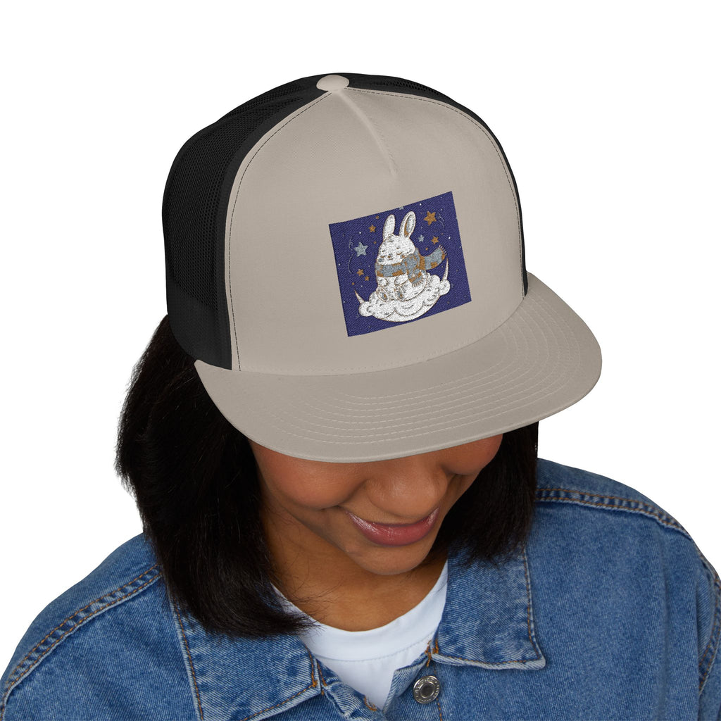 Bunny Trucker Cap – Bloom at Your Own Pace