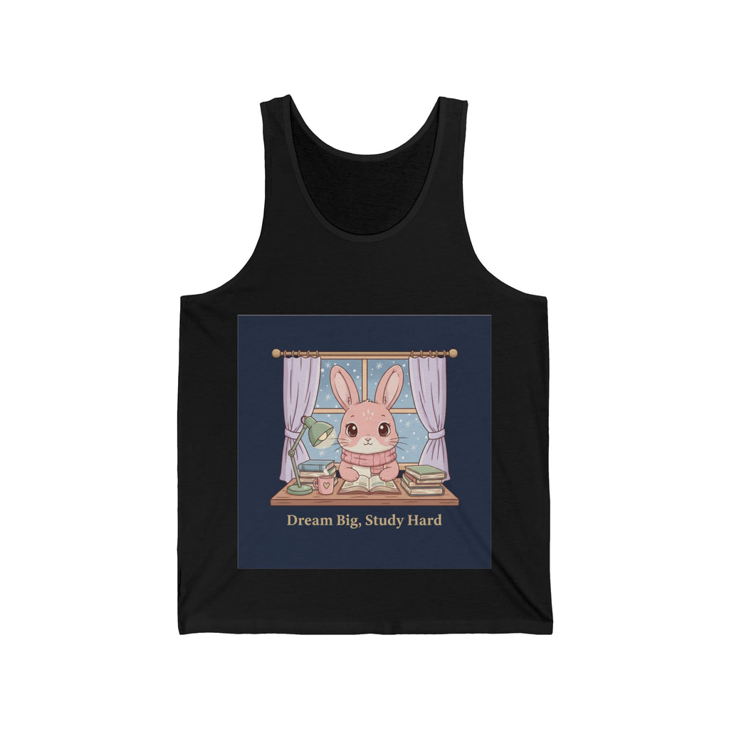 Bunny Tank Top – Dream Big Study Hard