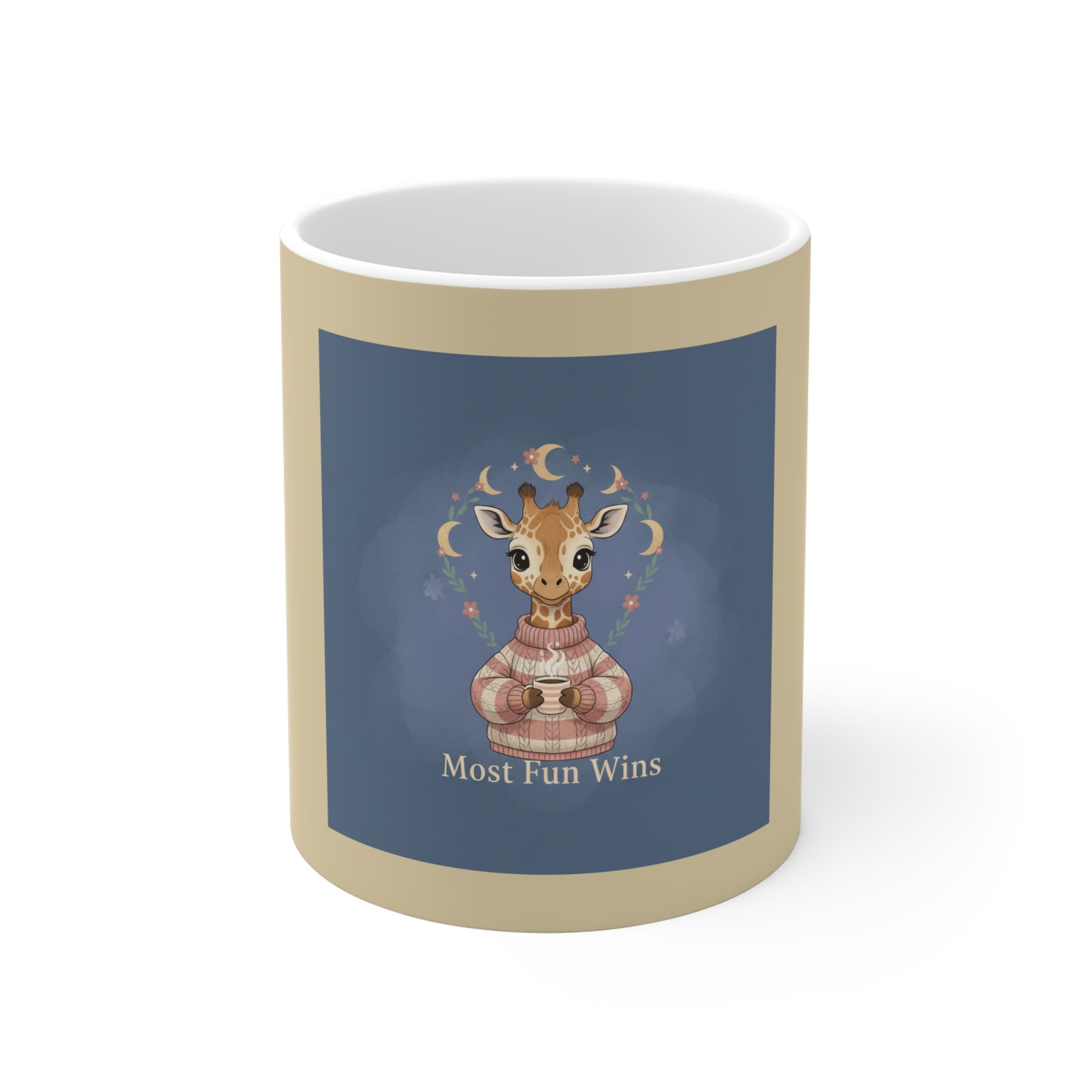 Giraffe Mug 11oz – Most Fun Wins
