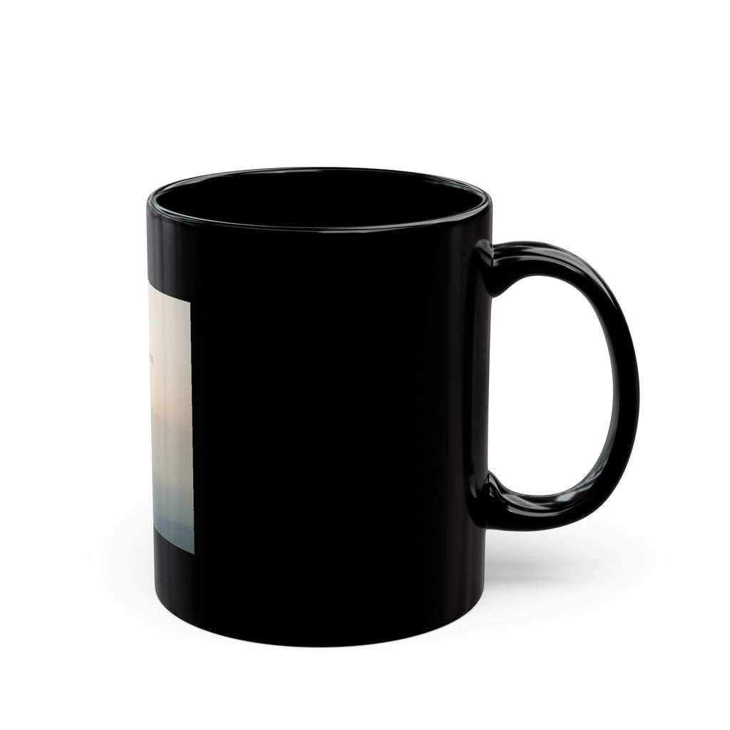 ONE DAY AT A TIME Black Mug