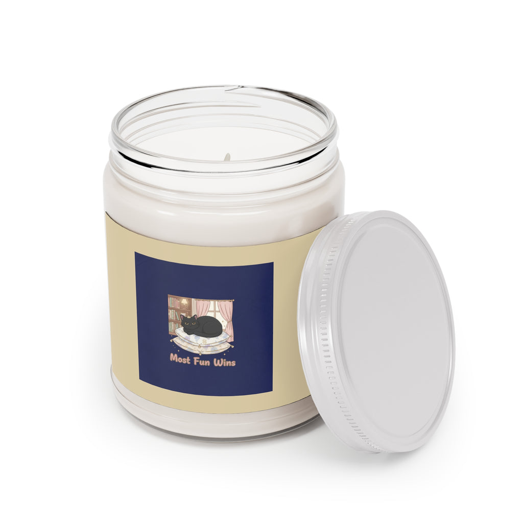 Black Cat Scented Candle – Most Fun Wins