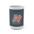 LIBRARY DAYS ARE THE BEST DAYS Fox Mug 15oz