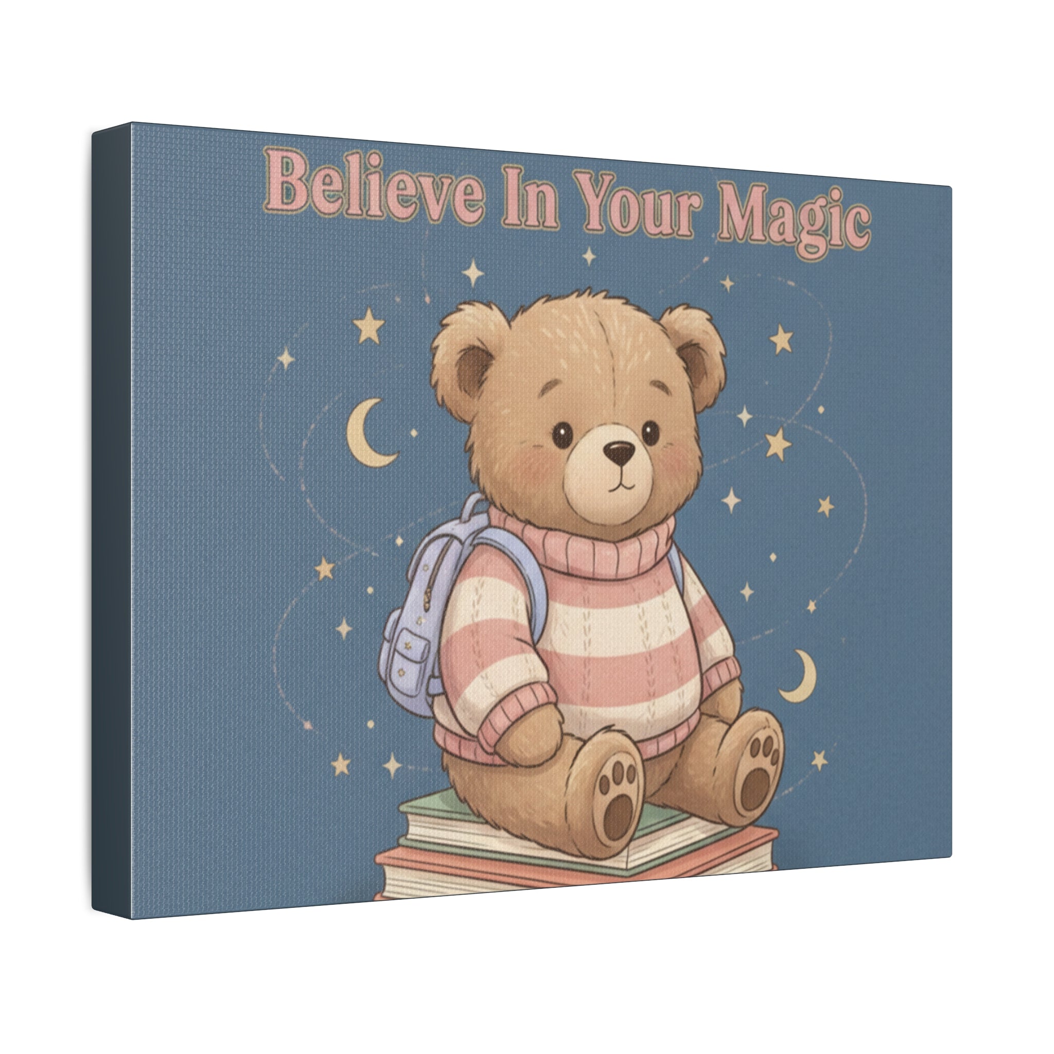 Bear Canvas Print – Believe in Your Magic