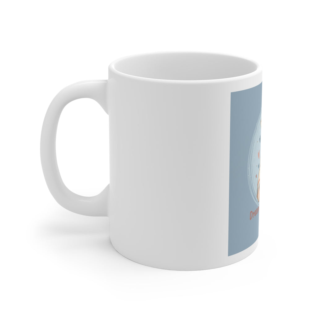 Dream Big, Study Hard Giraffe Mug 11oz