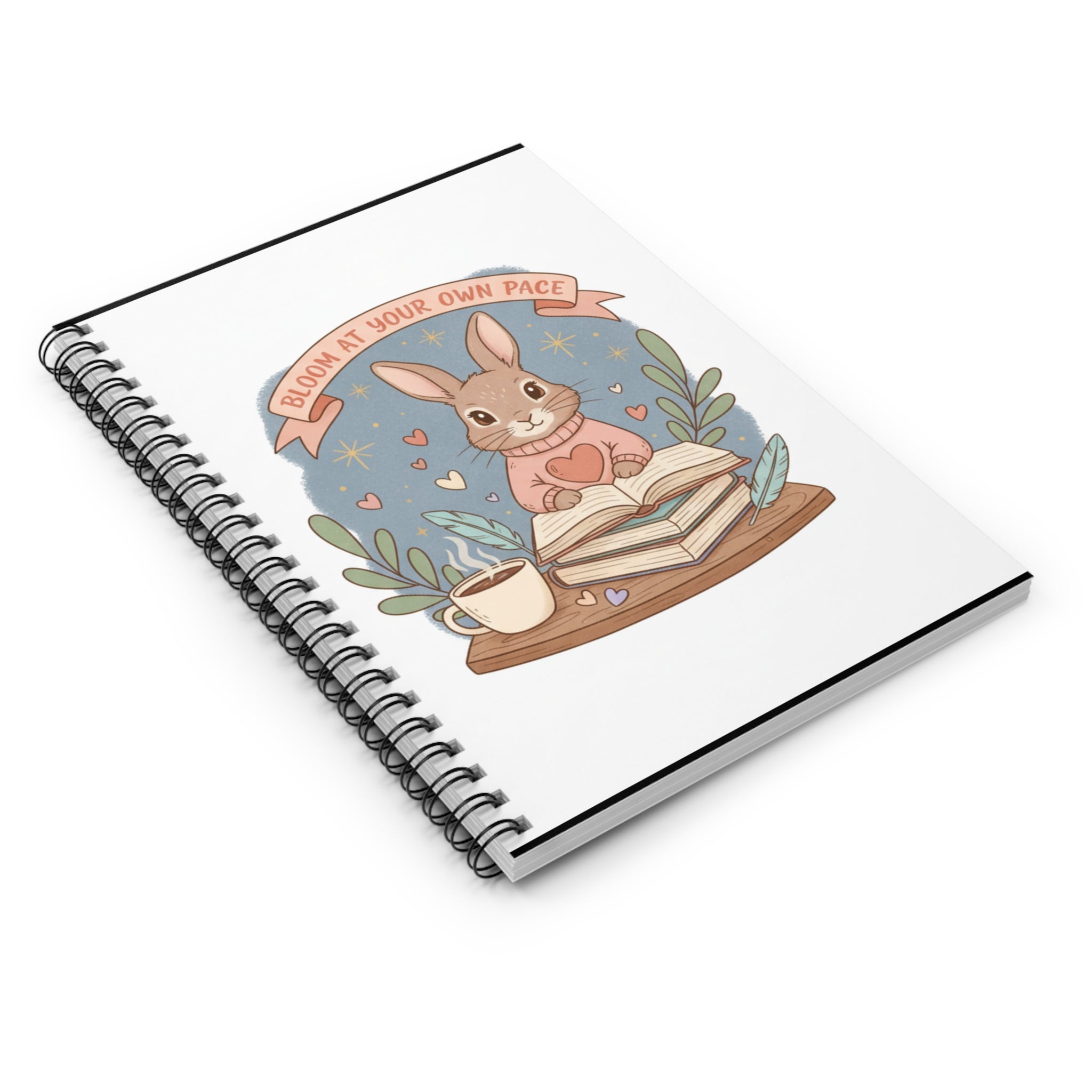 Bloom at Your Own Pace Spiral Notebook
