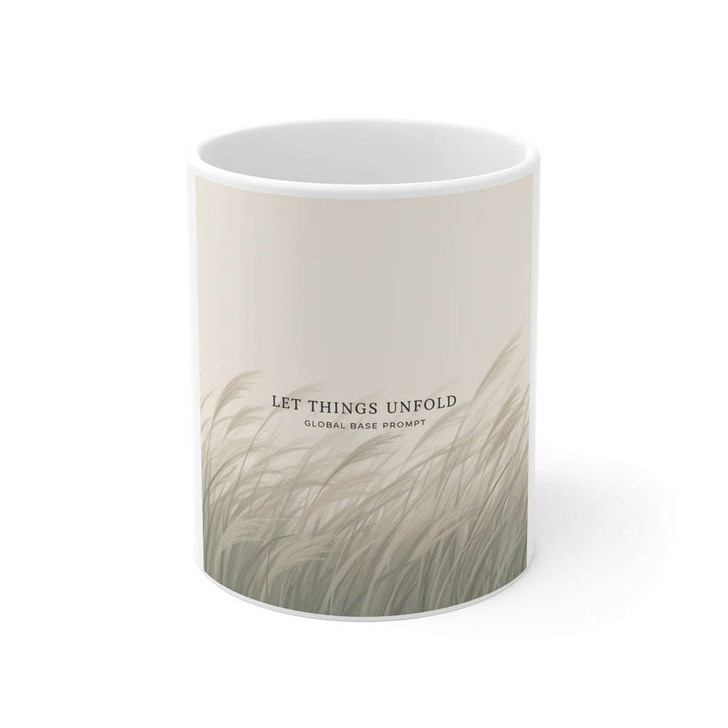 LET THINGS UNFOLD Mug 11oz