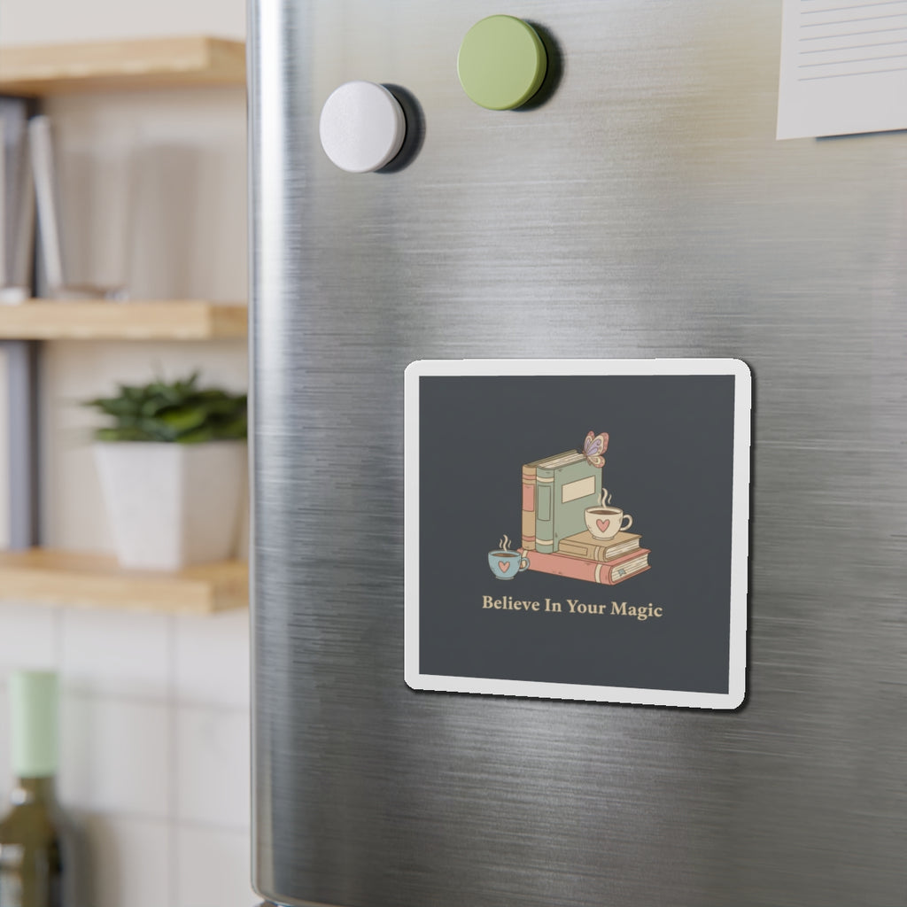Butterfly Die-Cut Magnet – Believe in Your Magic
