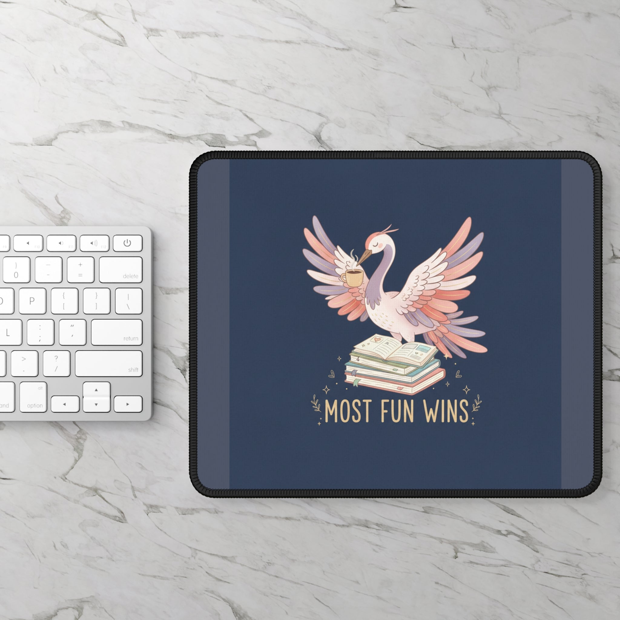 Crane Mouse Pad – Most Fun Wins