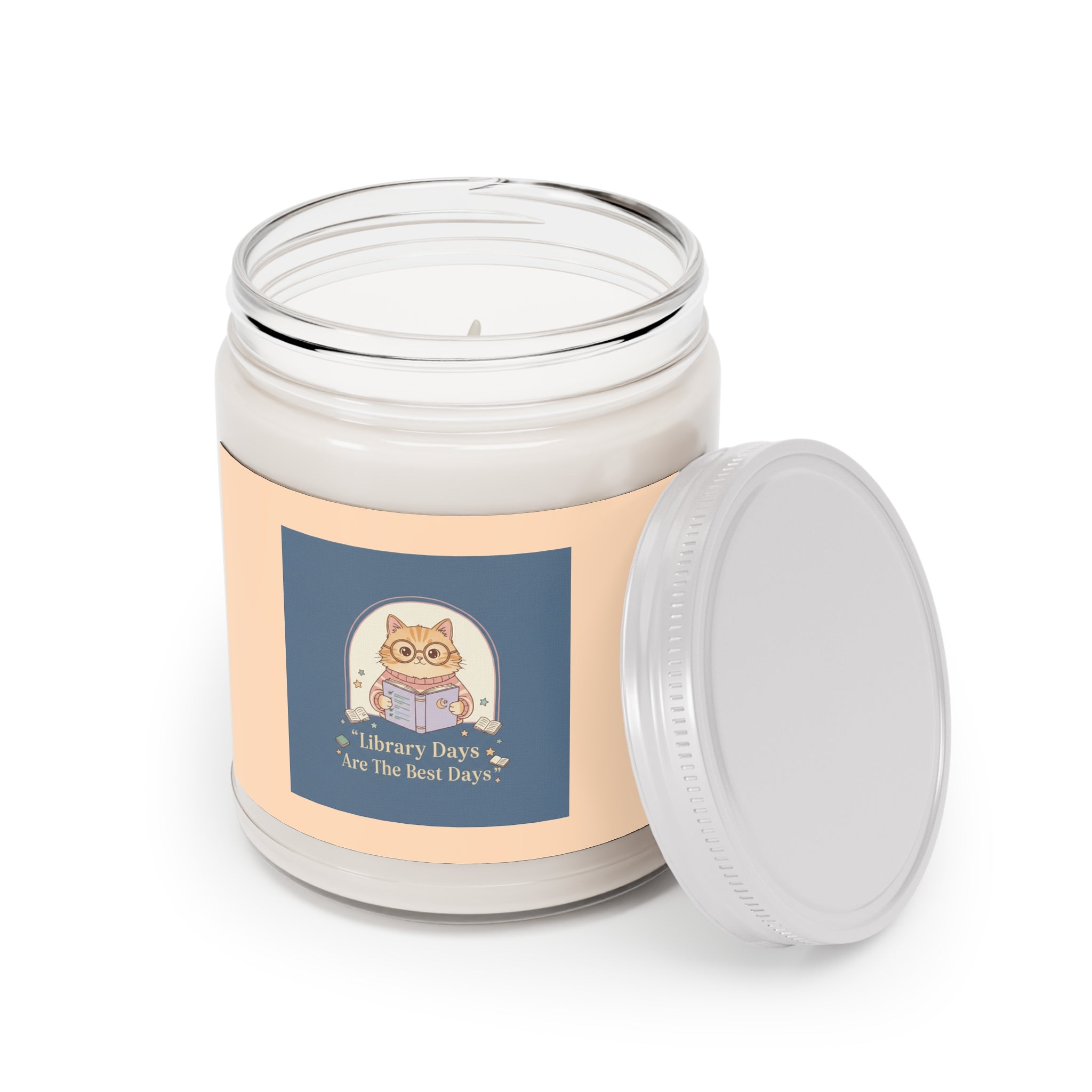 Cat Scented Candle – Library Days Are the Best Days