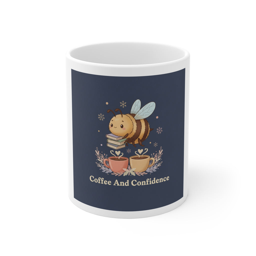 Bear Mug 11oz – Coffee and Confidence