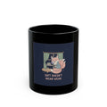 Bear Black Mug 11oz – Soft Doesnt Mean Weak