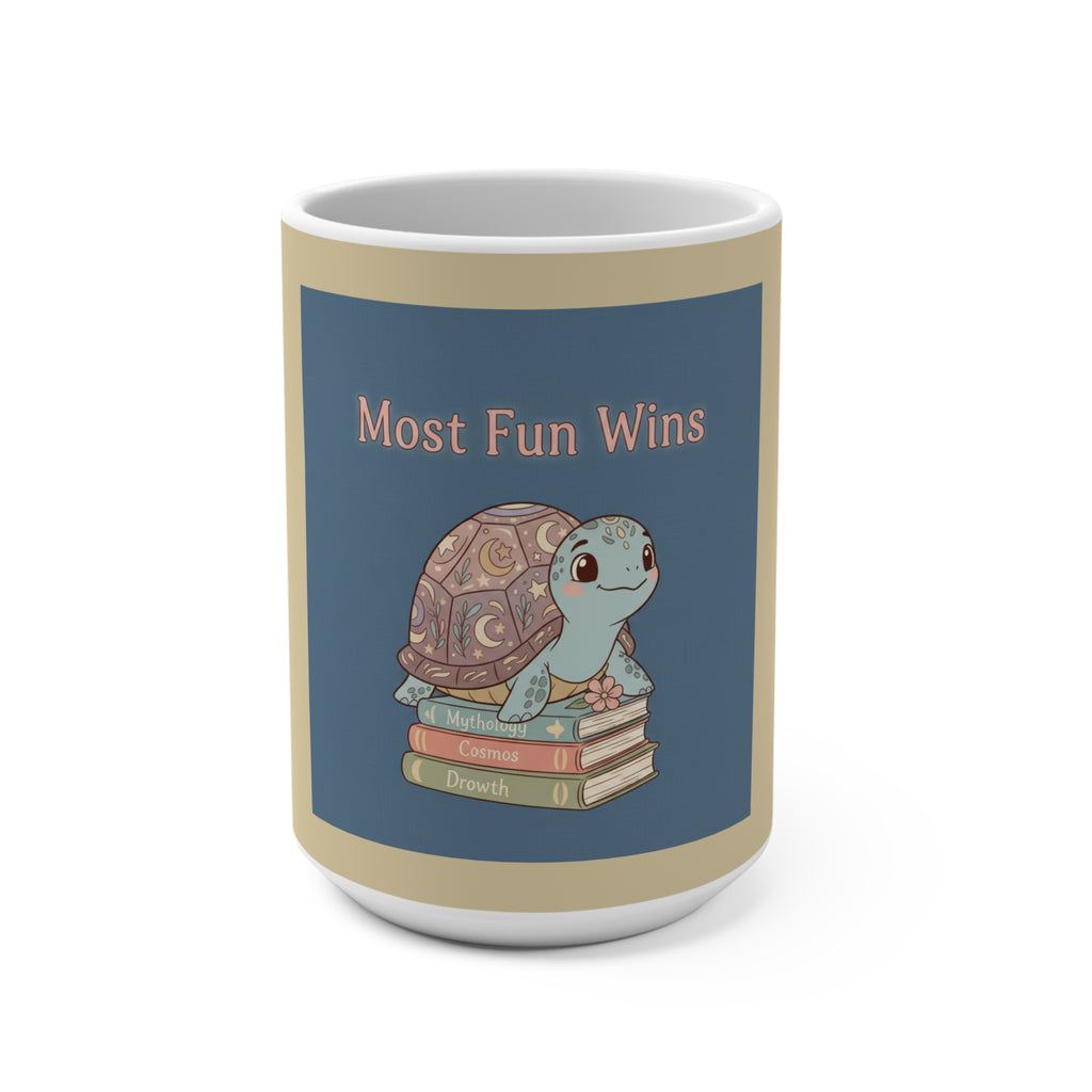Turtle Mug 15oz – Most Fun Wins