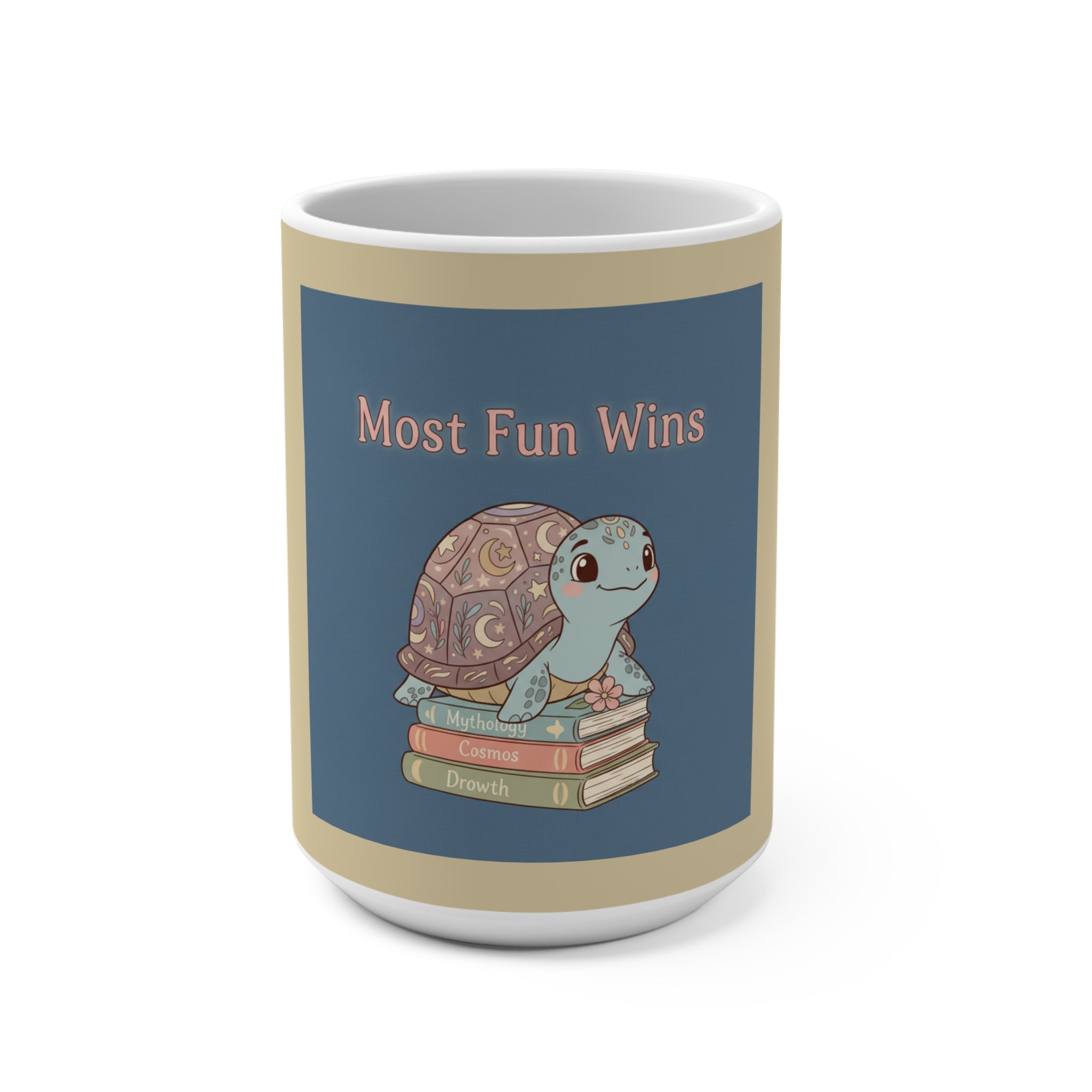 Turtle Mug 15oz – Most Fun Wins