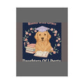 Golden Retriever Poster – Bloom With Grace
