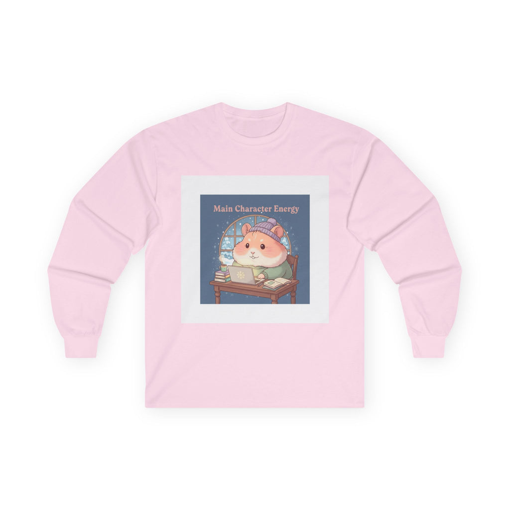 Hamster Long Sleeve Tee – Main Character Energy