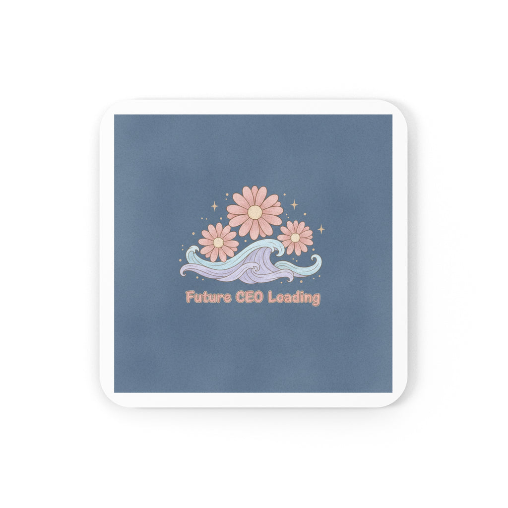 Daisies And Gentle Waves Cork Coaster – Future Ceo Loading