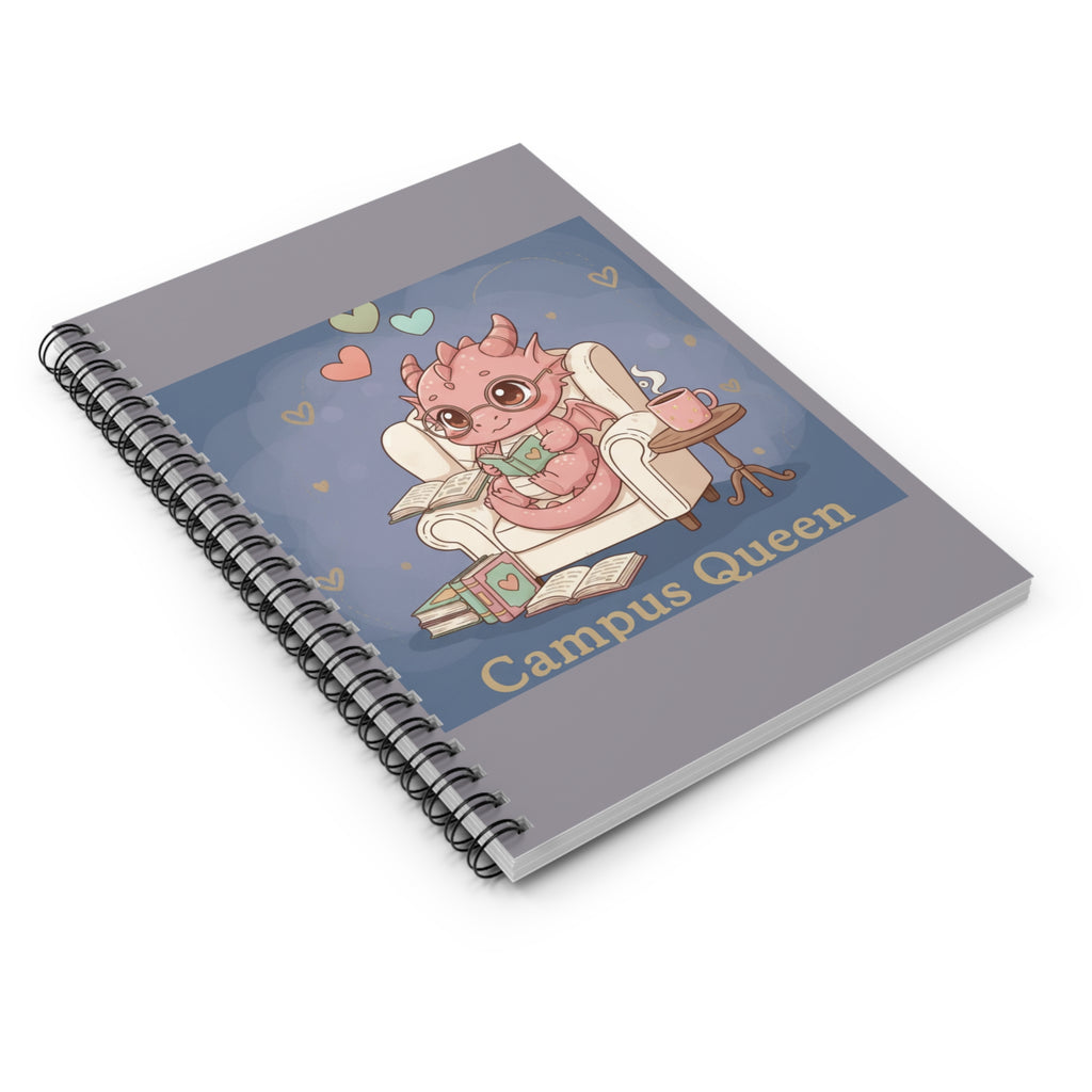 Dragon Spiral Notebook – Campus Queen