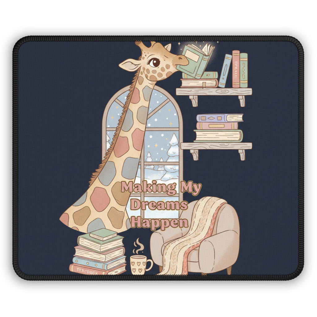 Giraffe Mouse Pad – Making My Dreams Happen