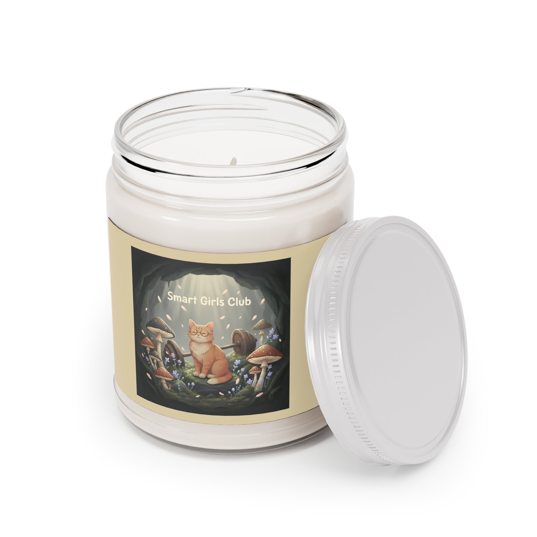 Cats With Glasses Scented Candle – Smart Girls Club