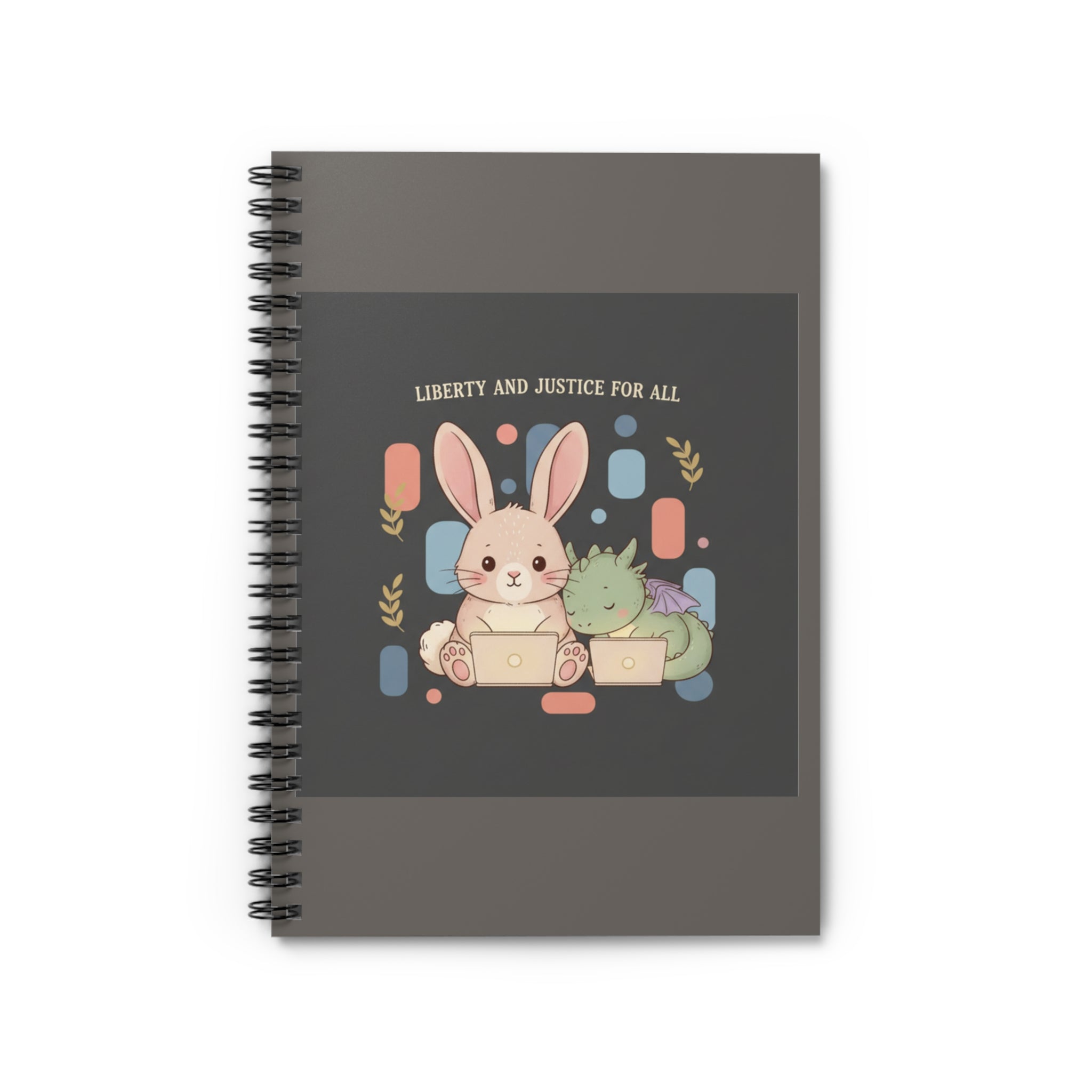 Dragon Spiral Notebook – Liberty and Justice for All