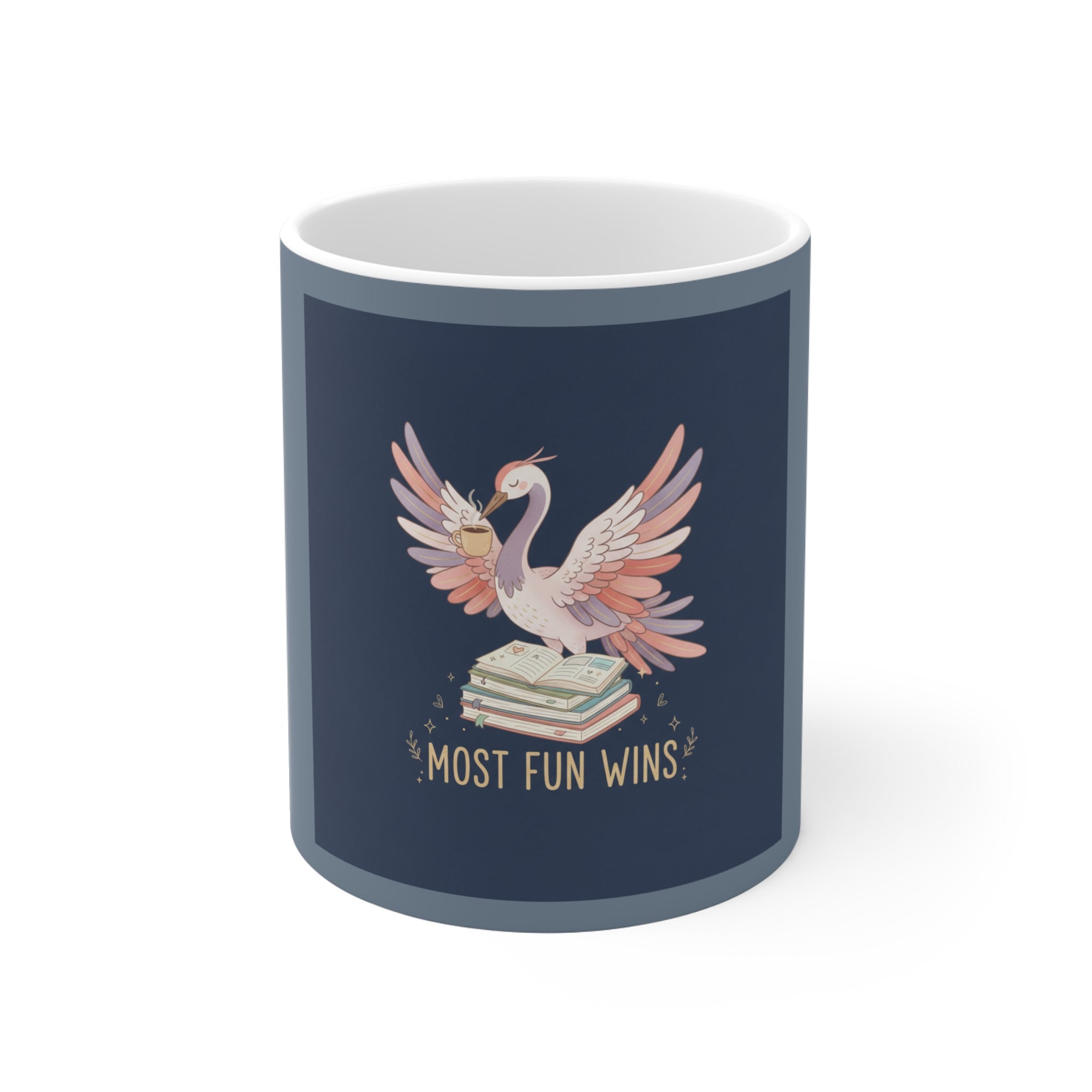 Crane Mug 11oz – Most Fun Wins