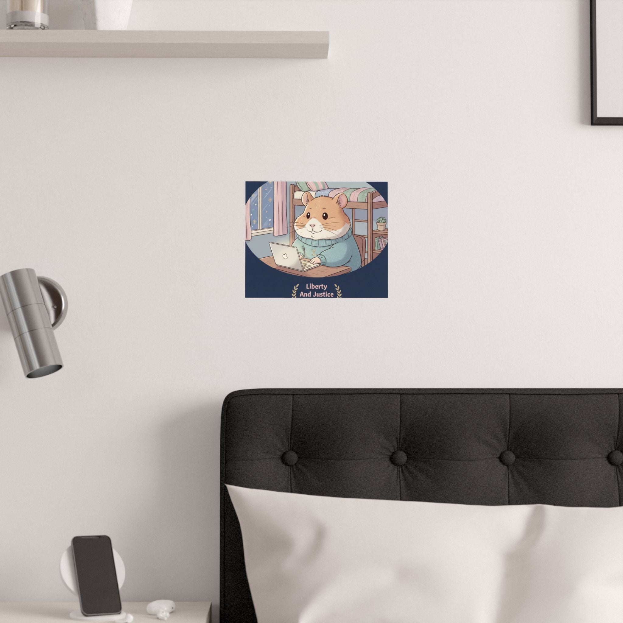 Bunny Poster – Liberty and Justice for All