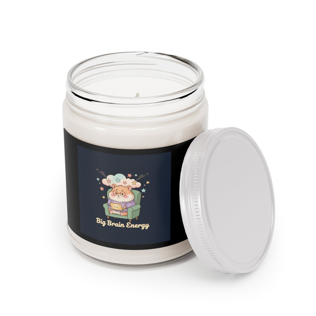 Big Brain Energy Hamster Scented Candle