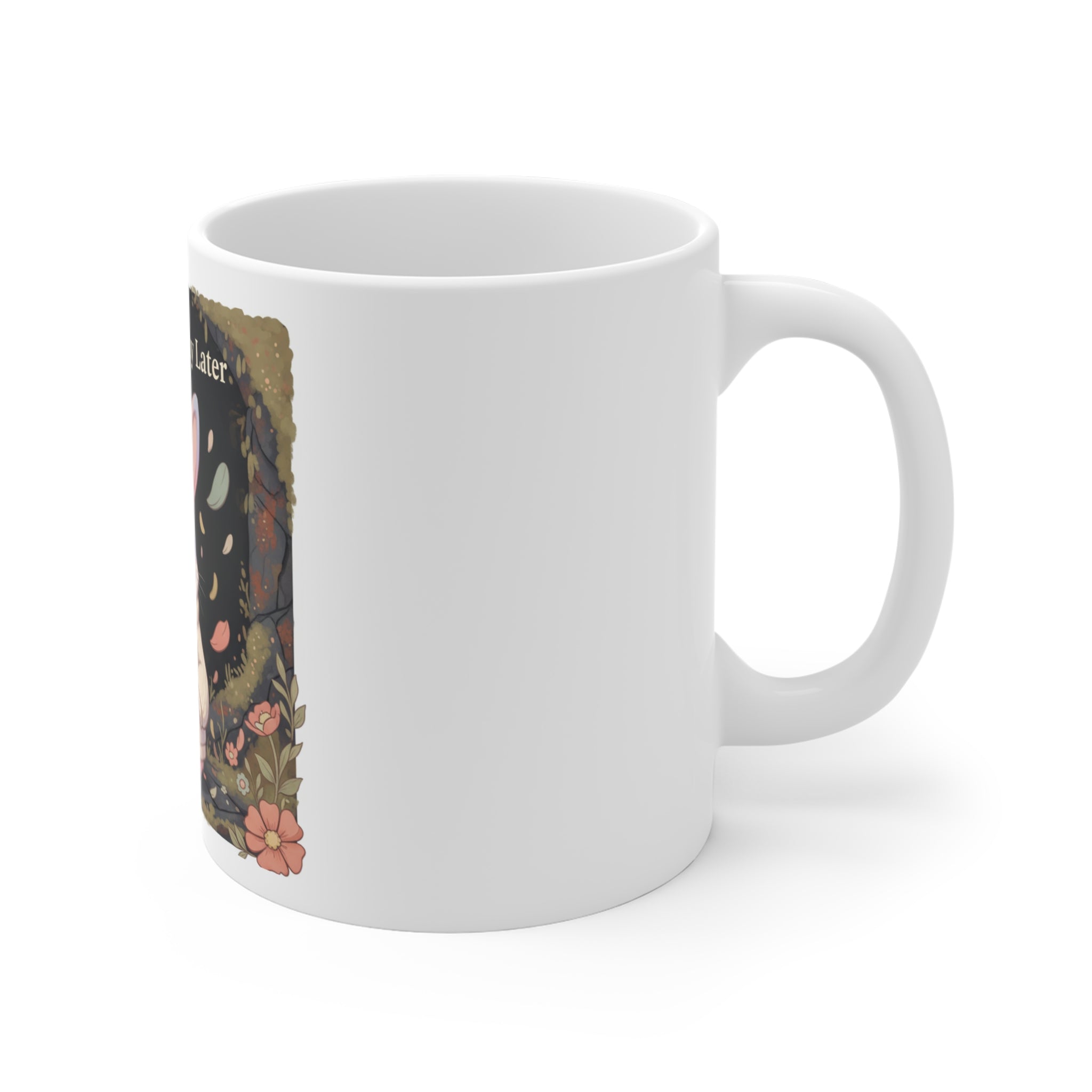 Bunny Mug 11oz – Study Now Slay Later