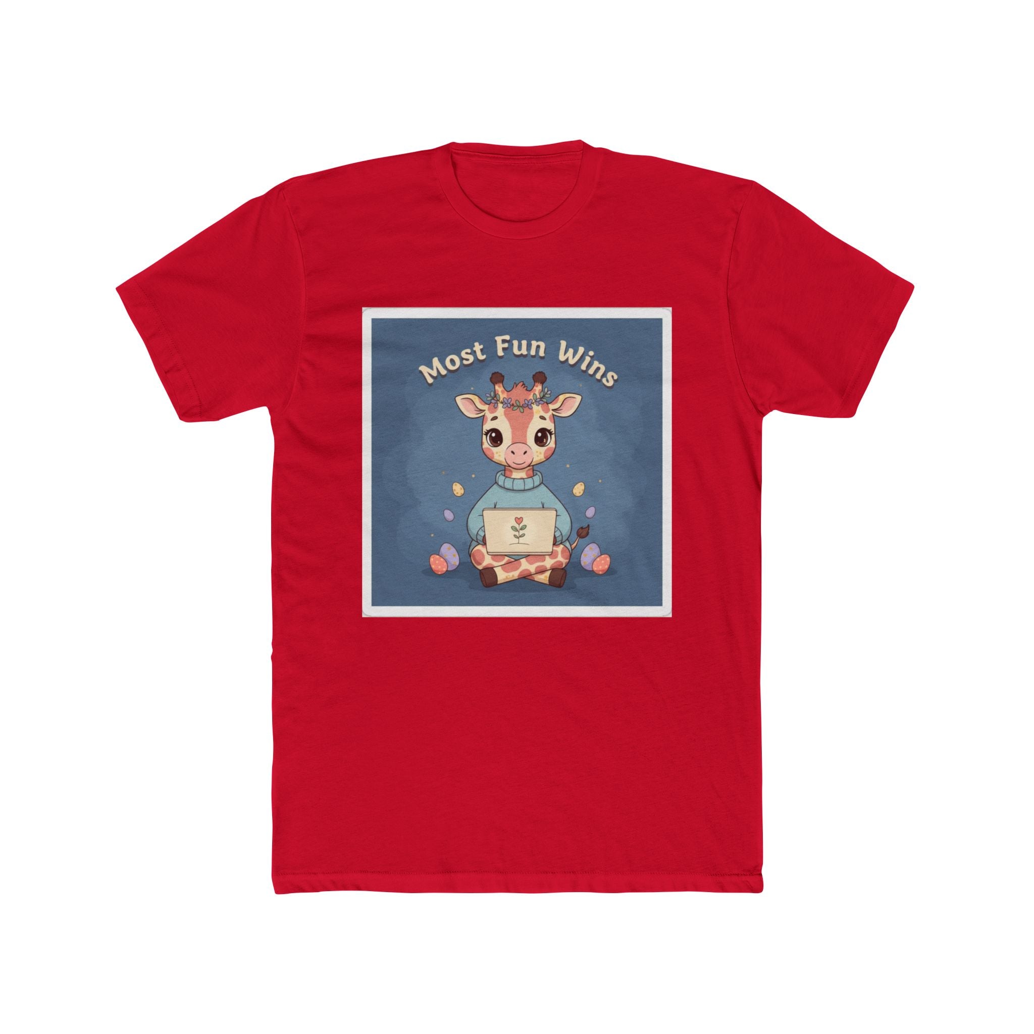 Giraffe Unisex Tee – Most Fun Wins