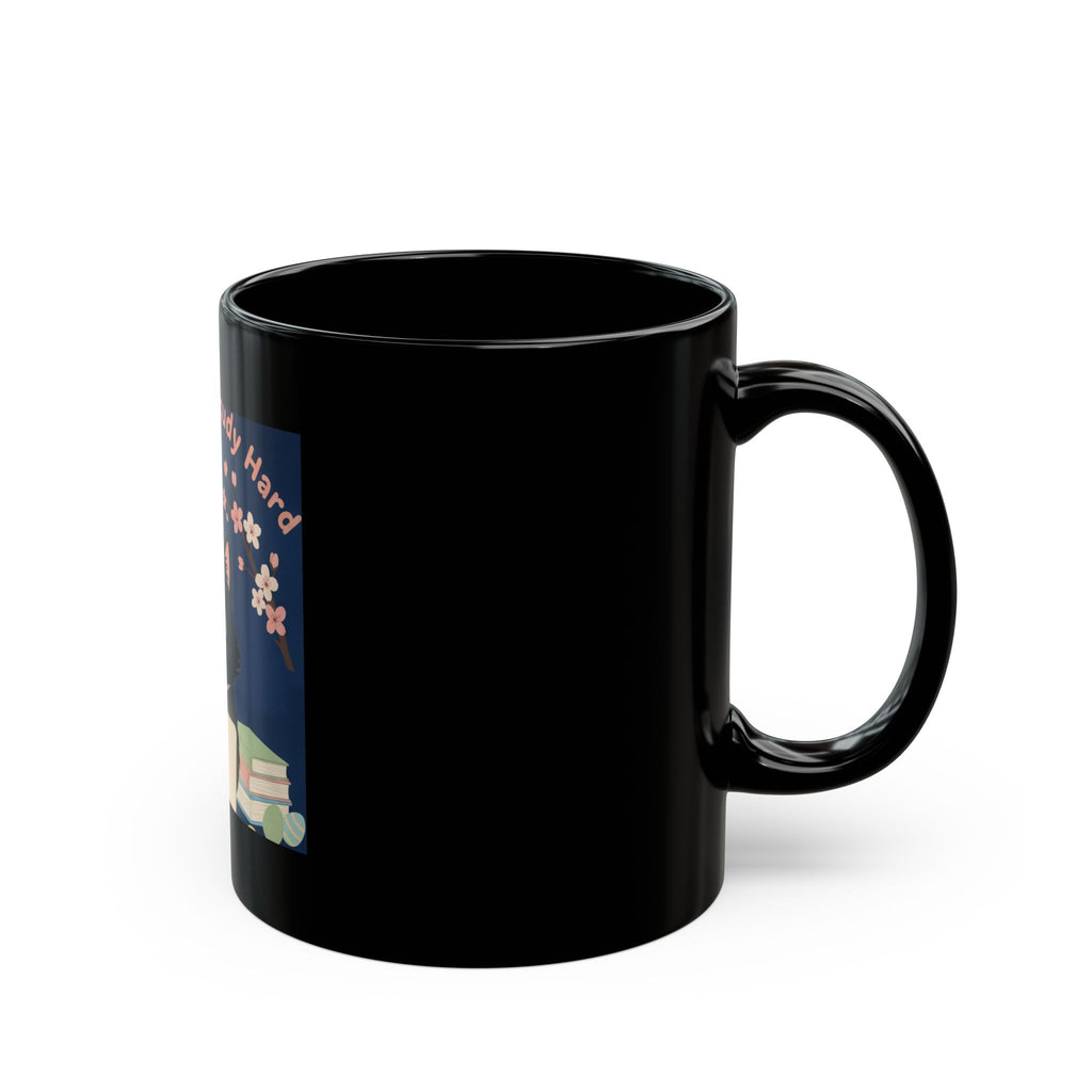 Black Cat Black Mug 11oz – Dream Big Study Hard