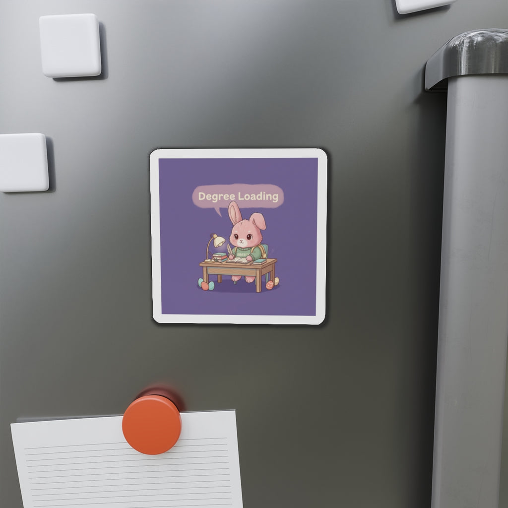 Bunny Die-Cut Magnet – Degree Loading