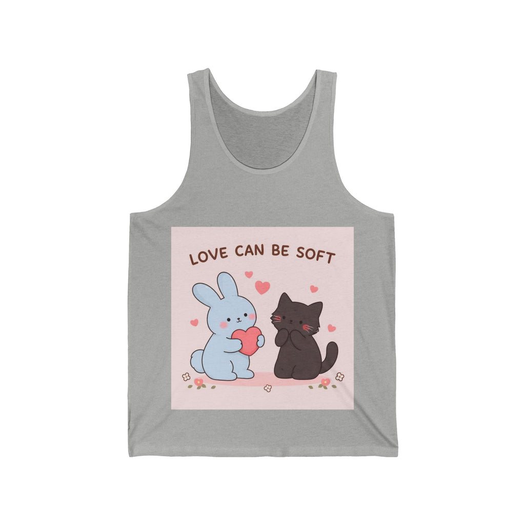 Rabbit, cat Tank Top