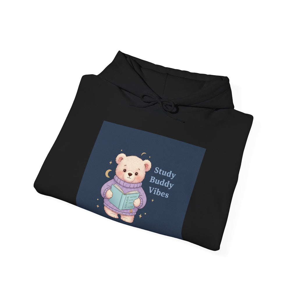 Bear Hoodie – Study Buddy Vibes