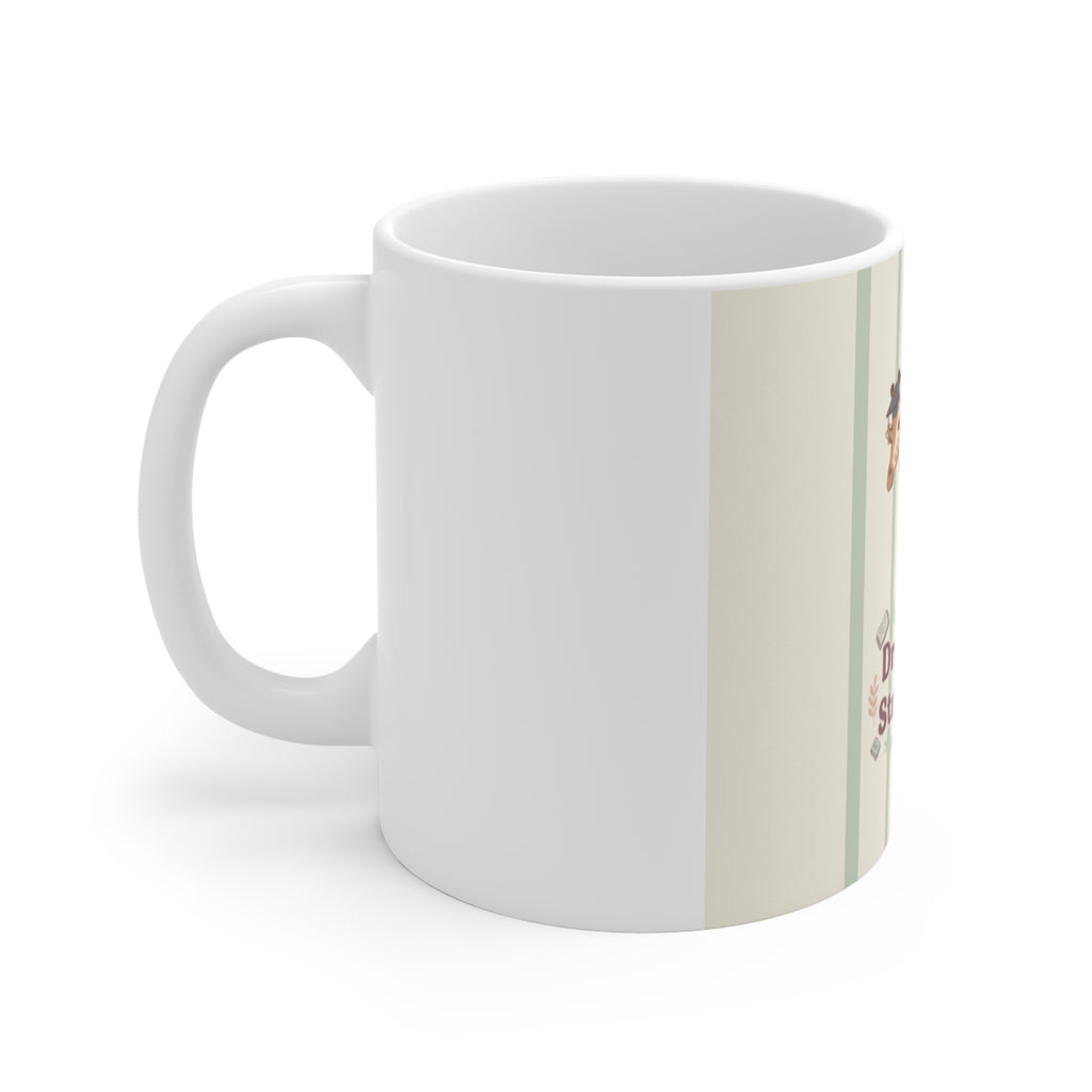 Dream Big, Study Hard Giraffe Mug 11oz