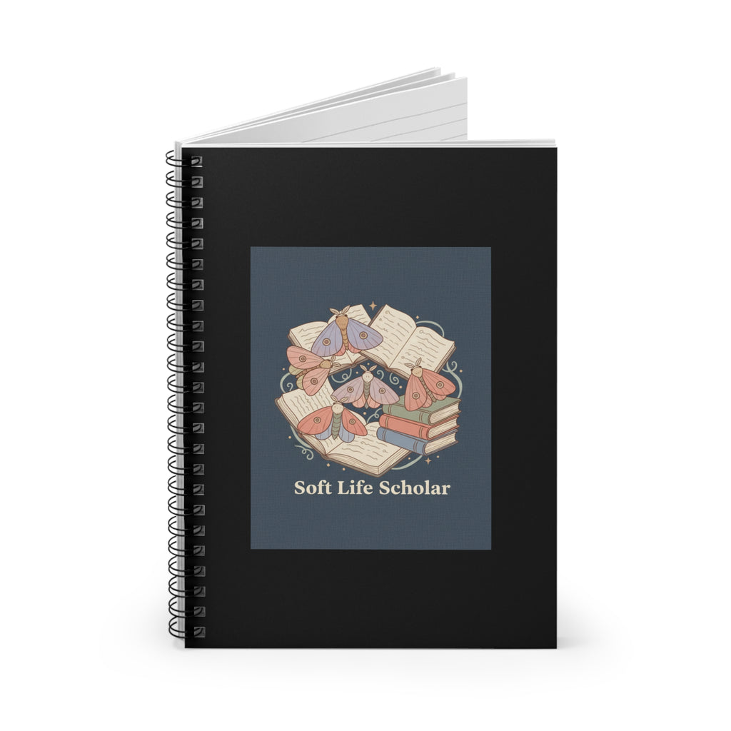 soft life scholar Spiral Notebook