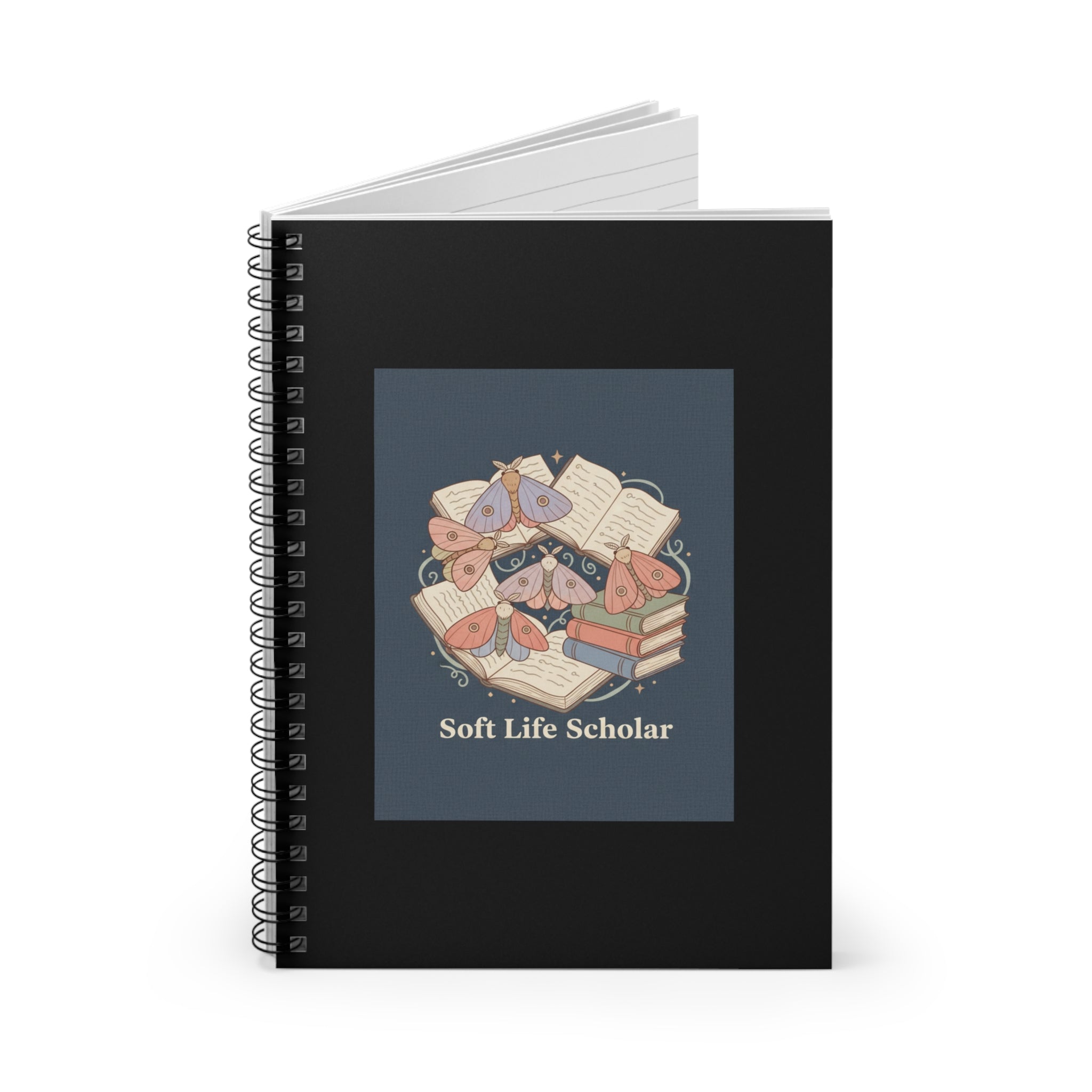 soft life scholar Spiral Notebook
