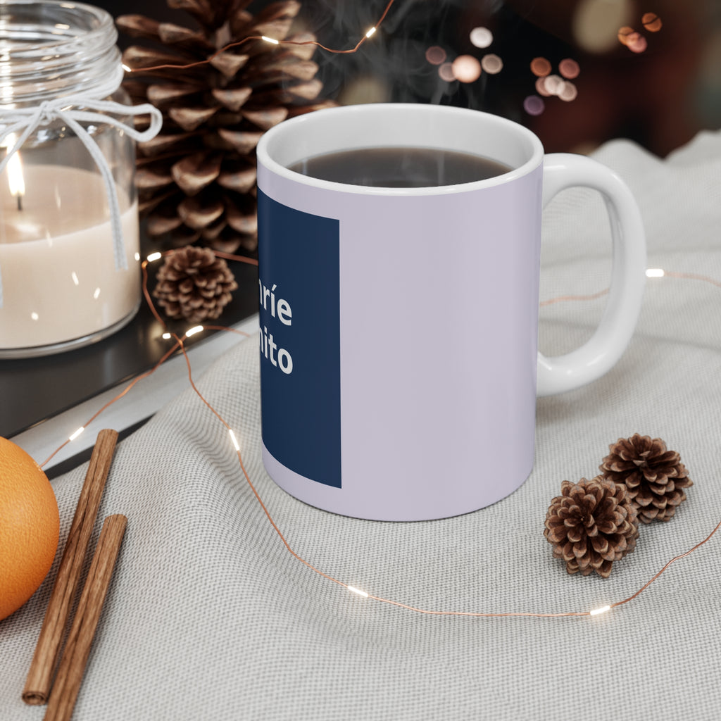 "Sonríe bonito" Black Cat Mug | College Girl Gift | Fashion | KayKay Classics