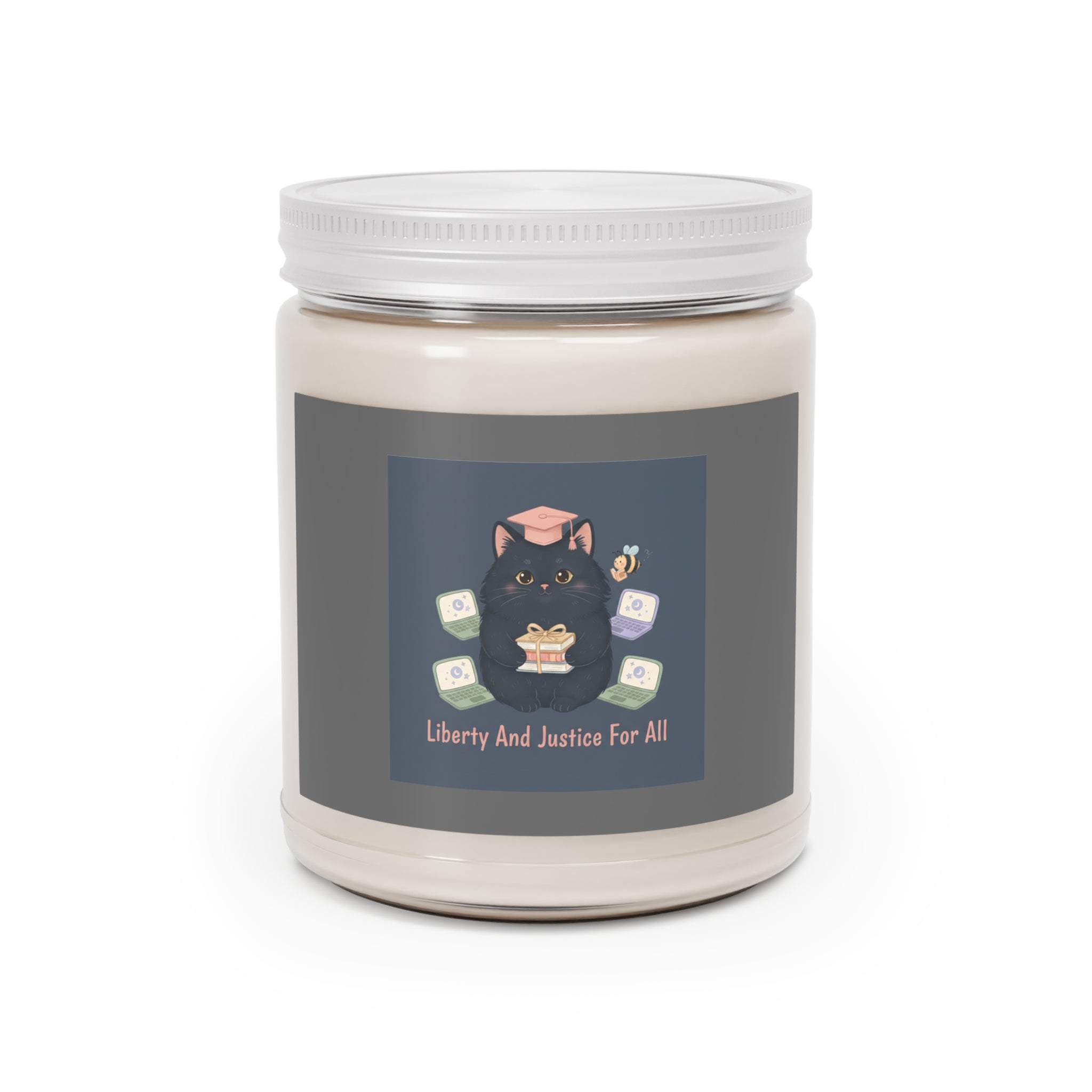 Black Cat Scented Candle – Liberty and Justice for All