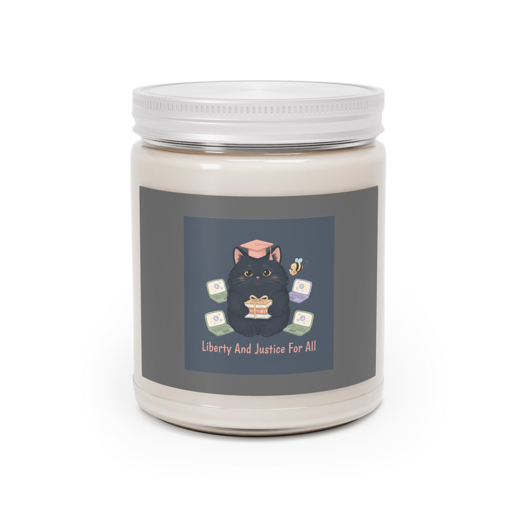 Black Cat Scented Candle – Liberty and Justice for All