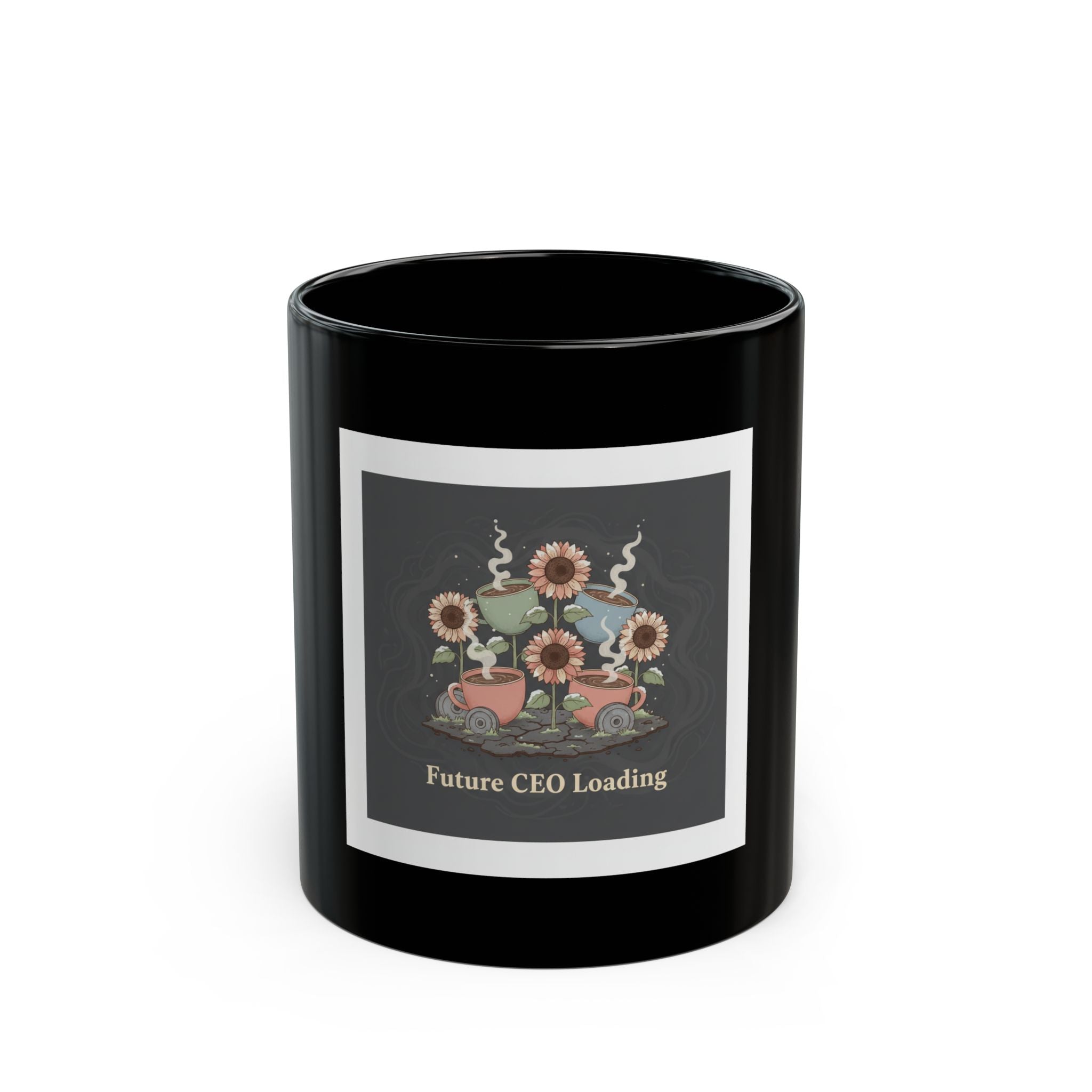 future ceo loading Black Mug 11oz