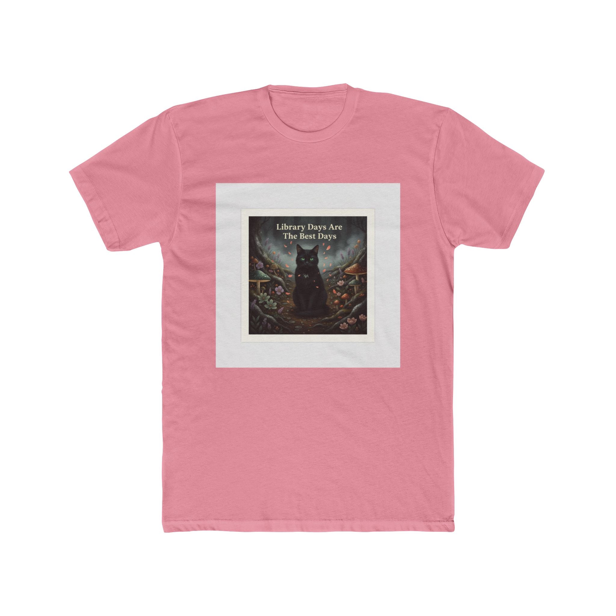 Cat Unisex Tee – Library Days Are the Best Days