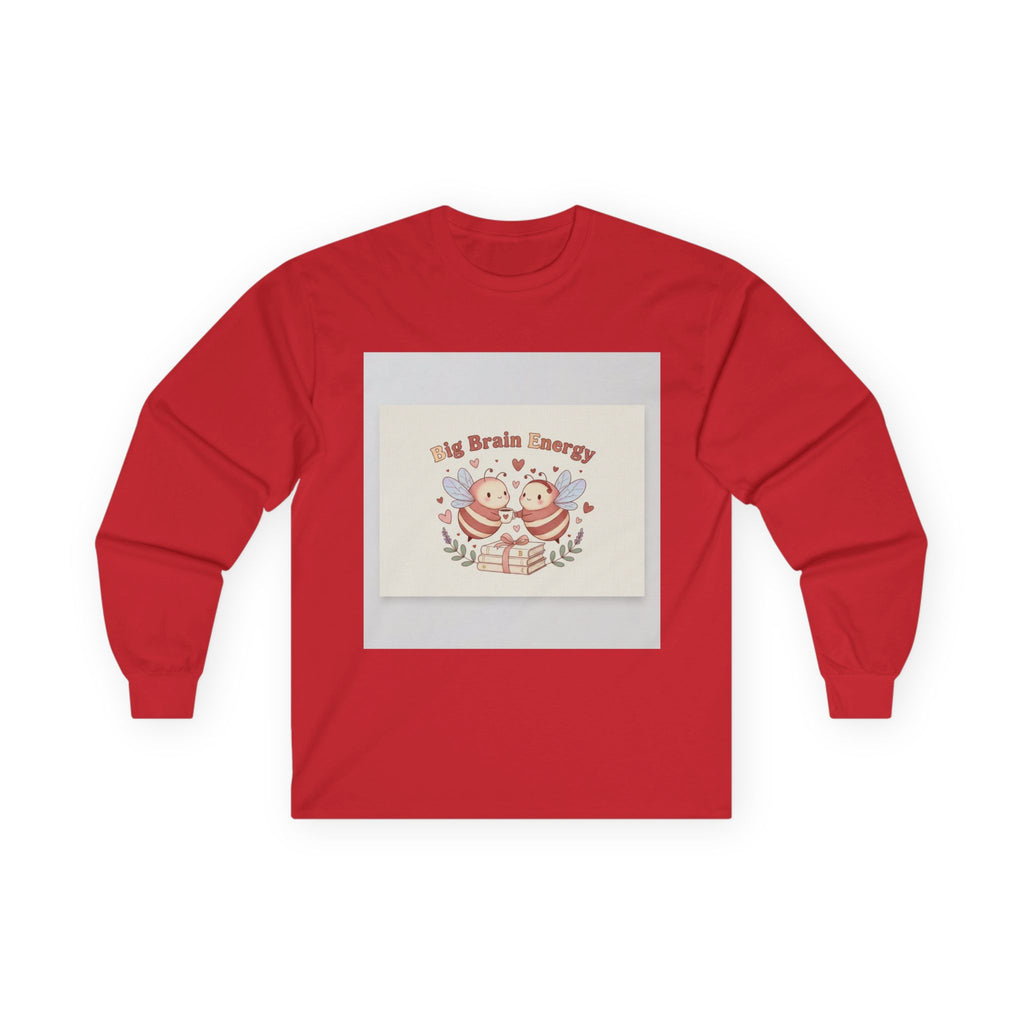 Big Brain Energy Bees Long Sleeve Tee