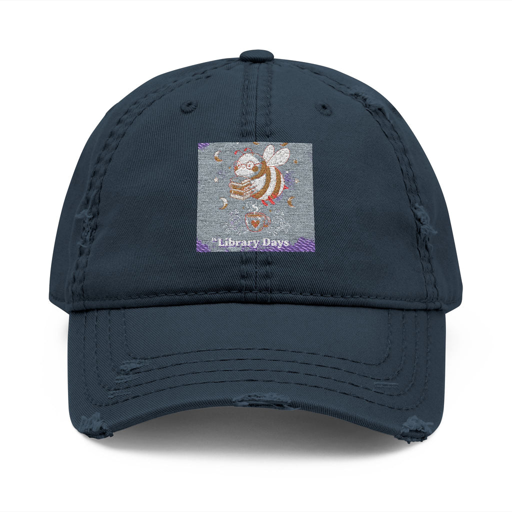 Bee Dad Hat – Library Days Are the Best Days
