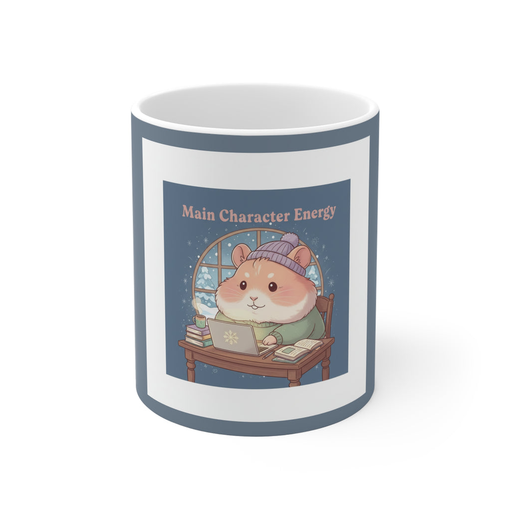 Hamster Mug 11oz – Main Character Energy