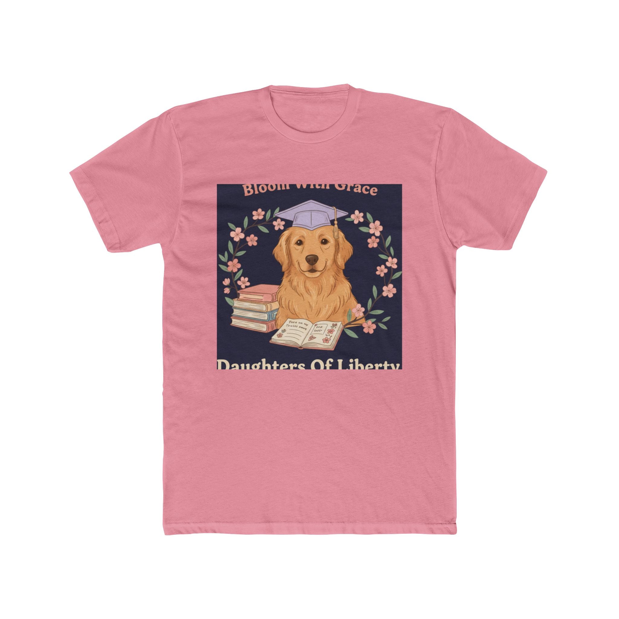 Golden Retriever Unisex Tee – Bloom With Grace