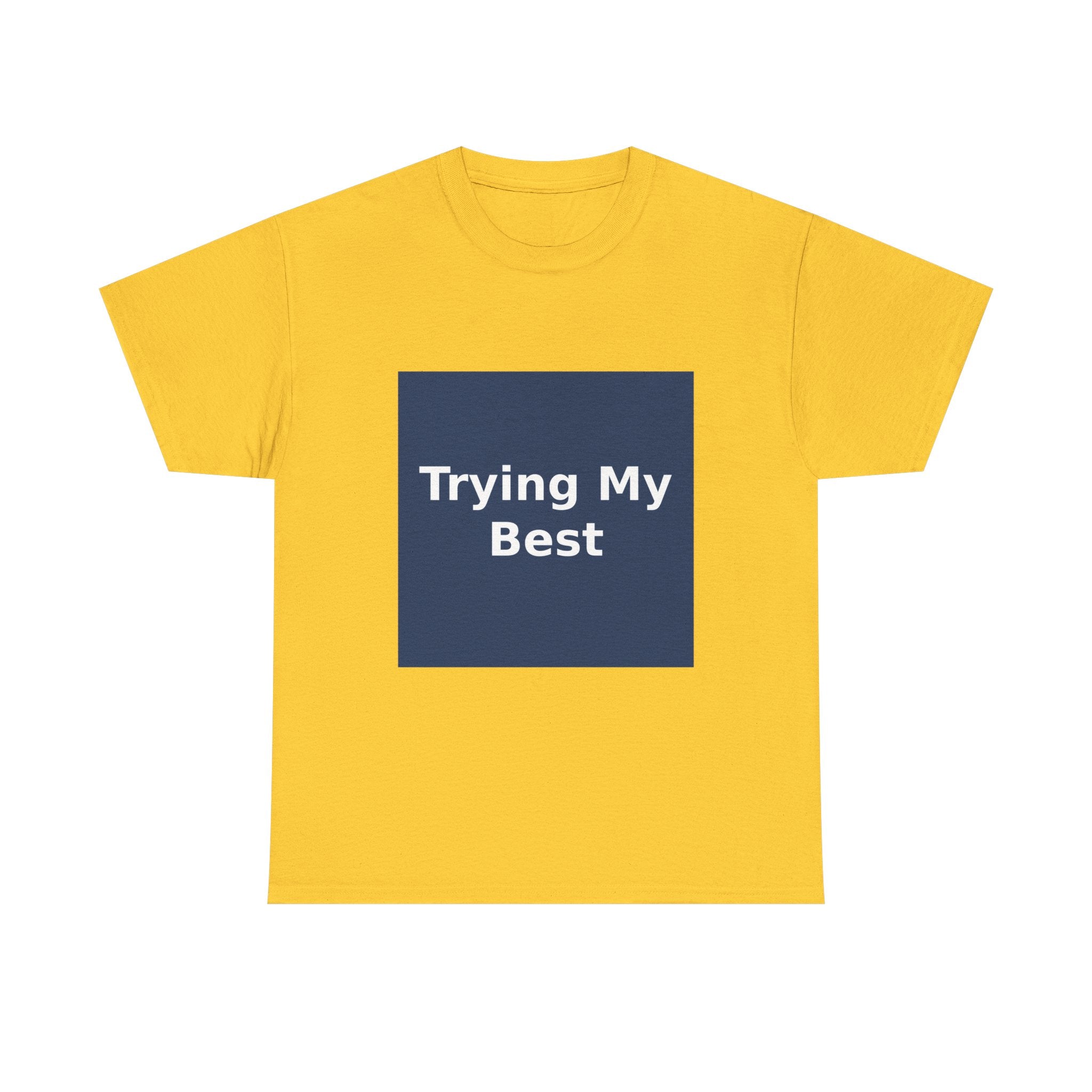 "Trying My Best" Black Cat Kids Tee | College Girl Gift | Fashion | KayKay Classics